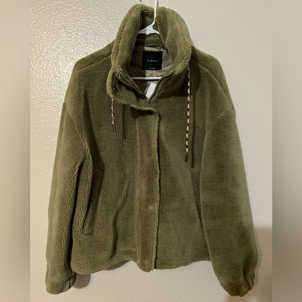 Elodie Faux Fur Front Zip Jacket
